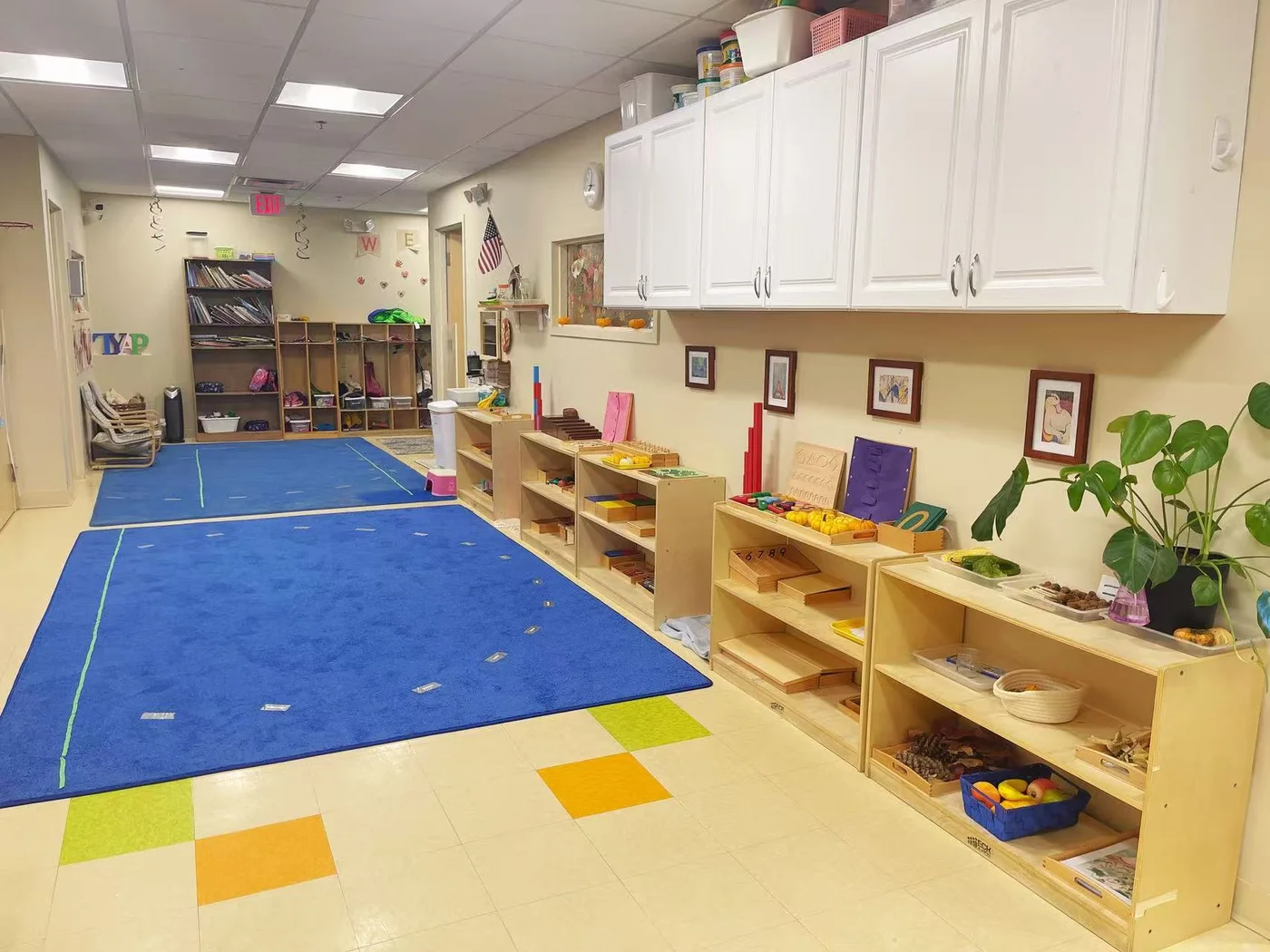 A classroom at Panda North